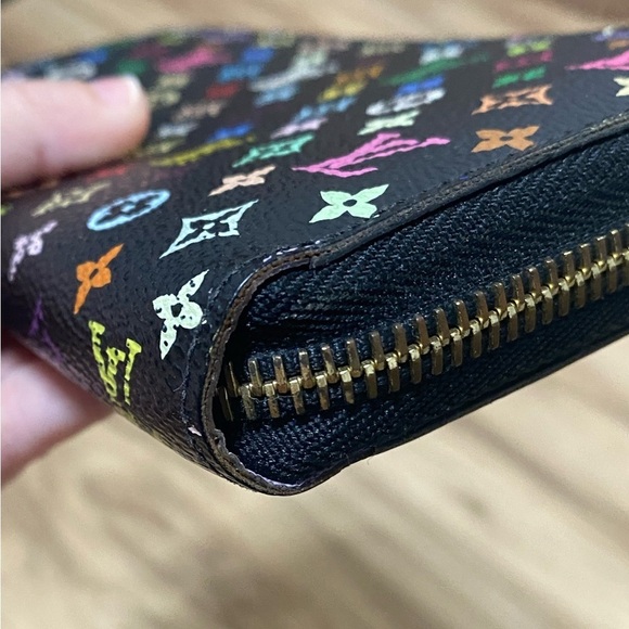 Louis Vuitton Monogram Canvas Murakami Multicolore Continental Zippy Wallet - Picture 14 of 15